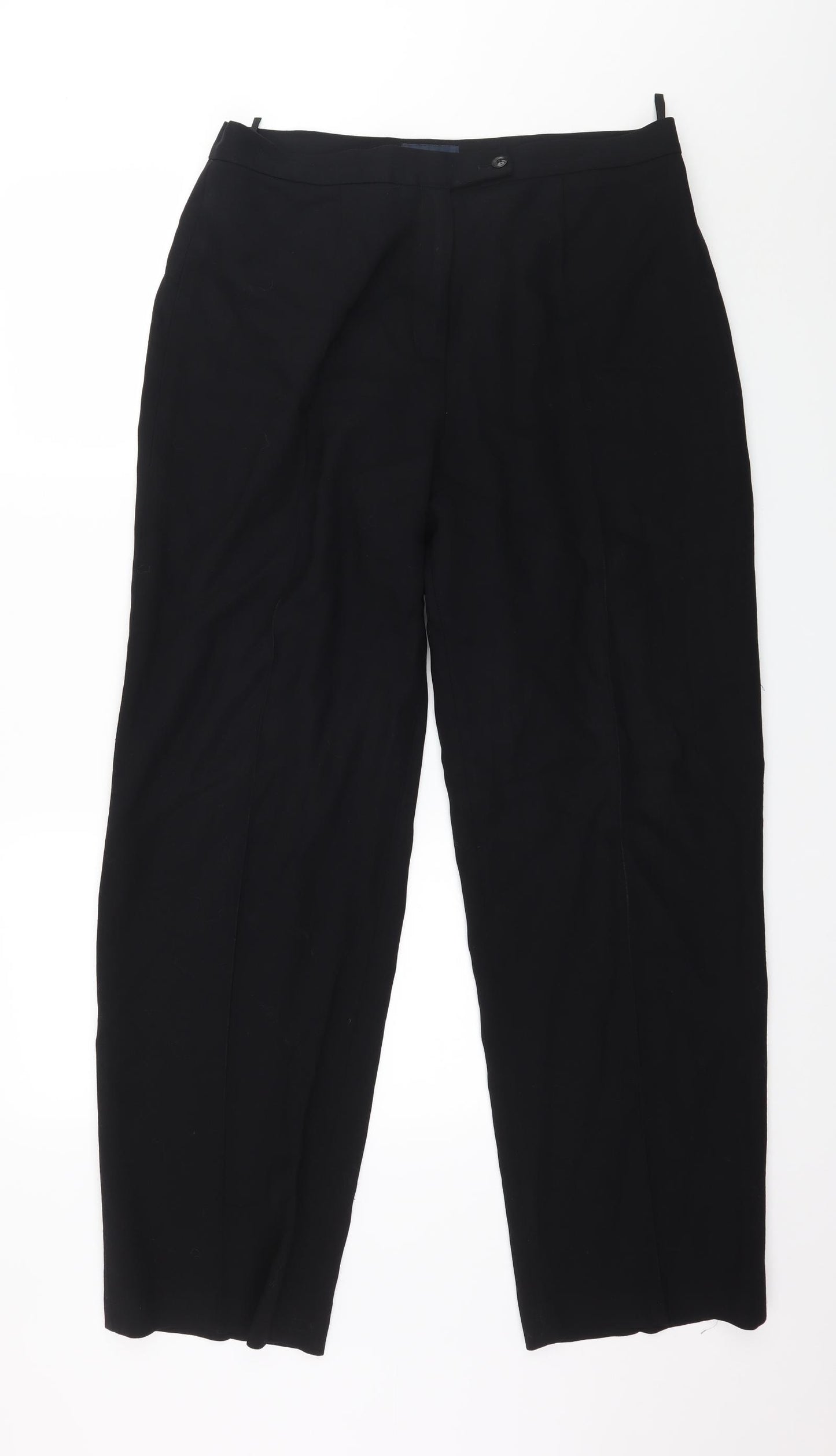 Paul Costelloe Womens Black   Trousers  Size 16 L31 in