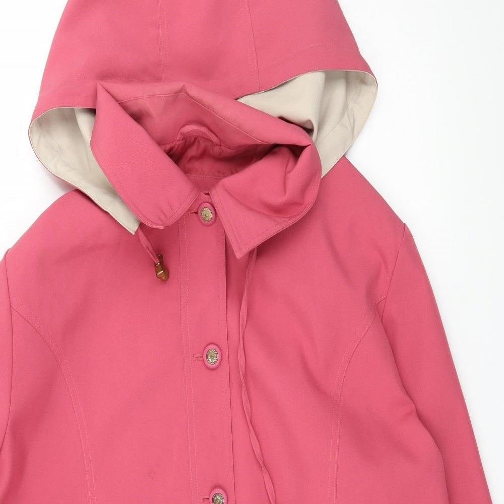 JBC Womens Pink   Parka Coat Size 18