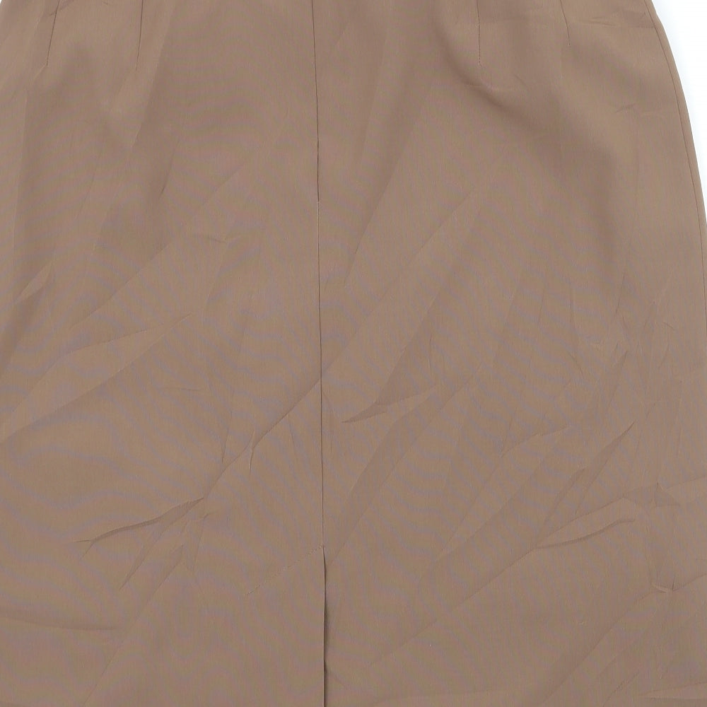 Country Casuals Womens Brown   Straight & Pencil Skirt Size 16