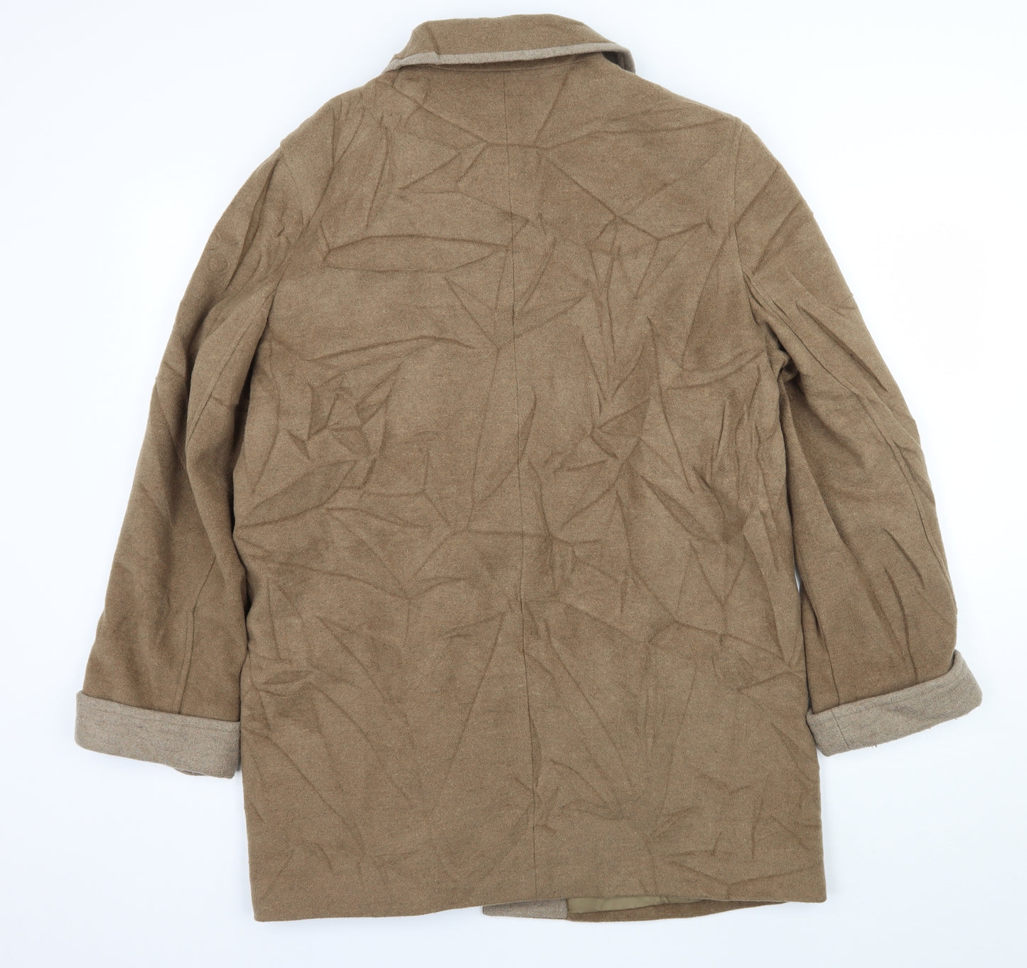 Honor Milburn Womens Brown   Overcoat Coat Size 16