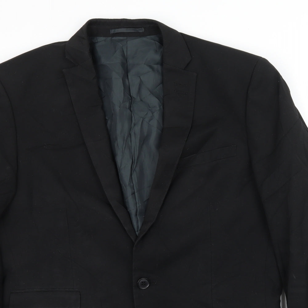 NEXT Mens Black   Jacket Suit Jacket Size L