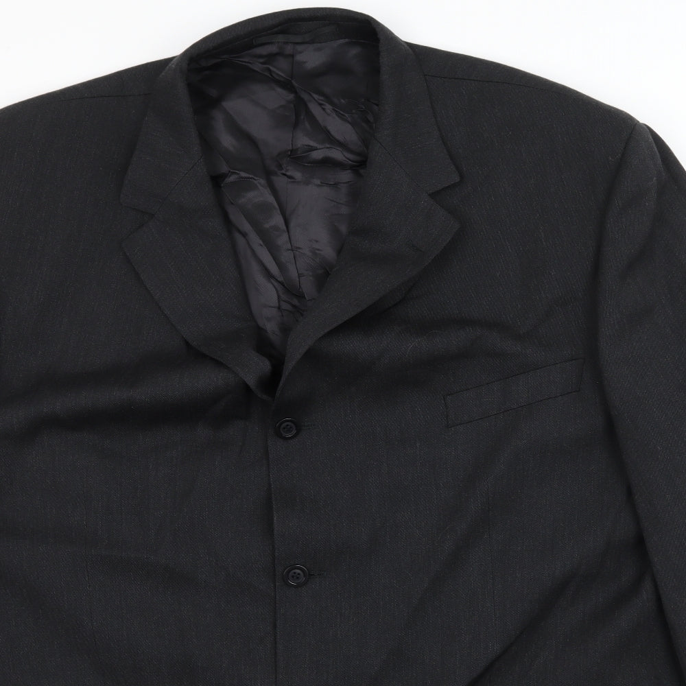 Tom English Mens Green   Jacket Suit Jacket Size 3XL