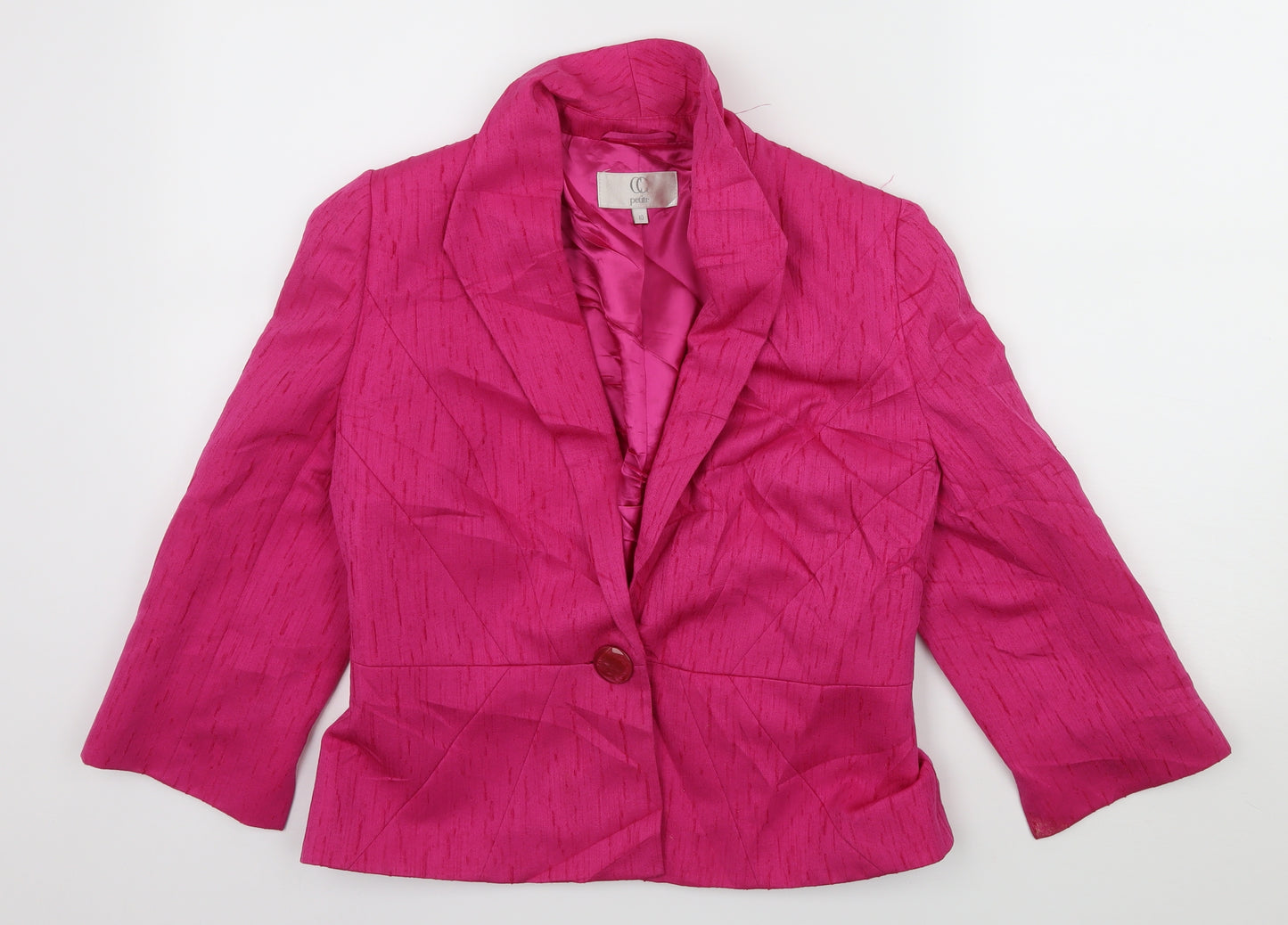 CC Womens Pink   Jacket  Size 10