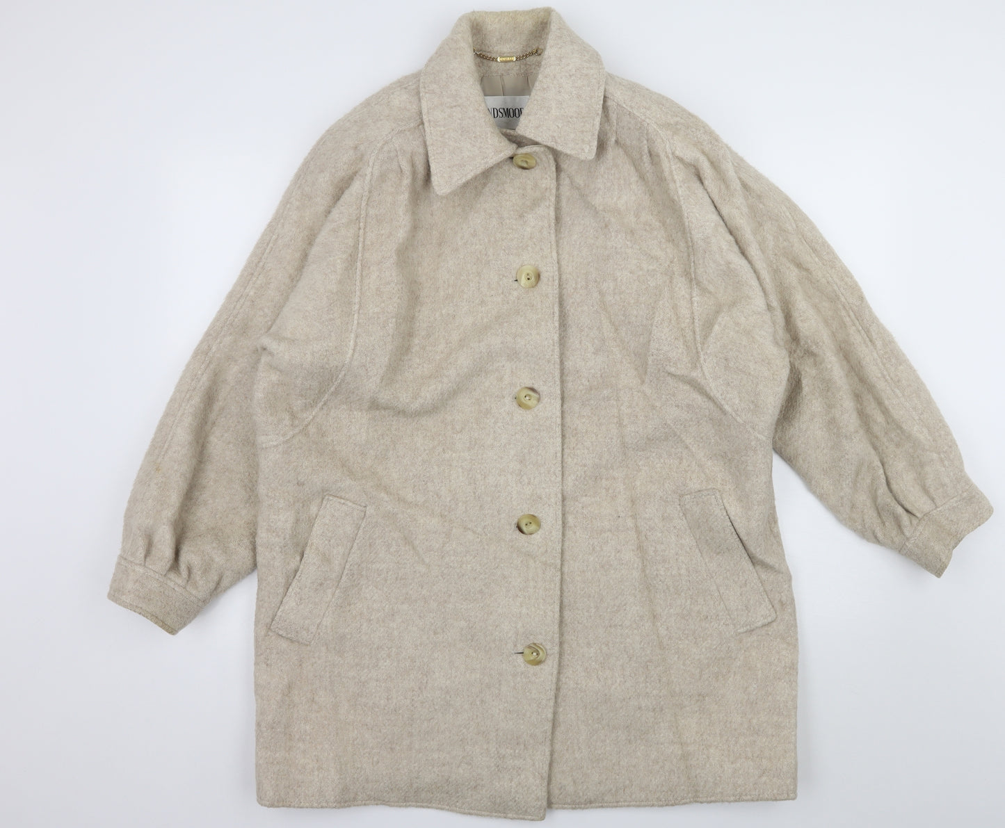 Windsmoor Womens Ivory   Pea Coat Coat Size 14