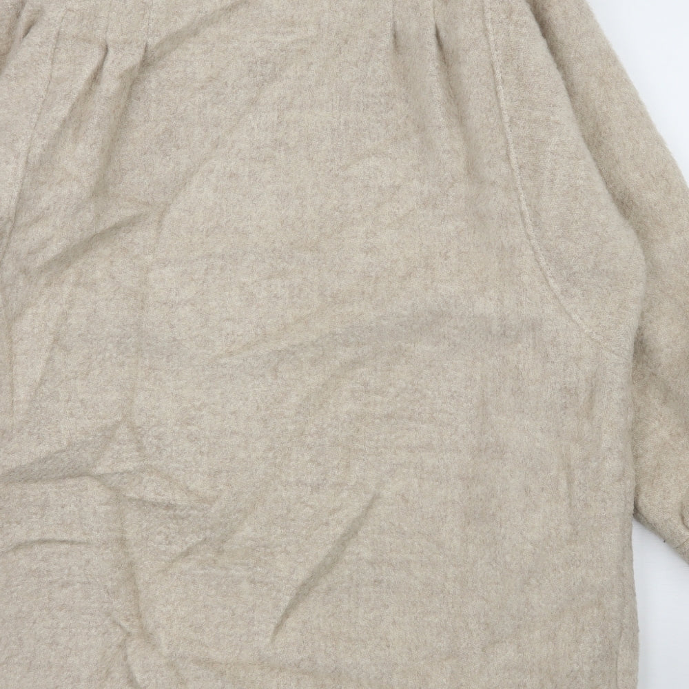 Windsmoor Womens Ivory   Pea Coat Coat Size 14