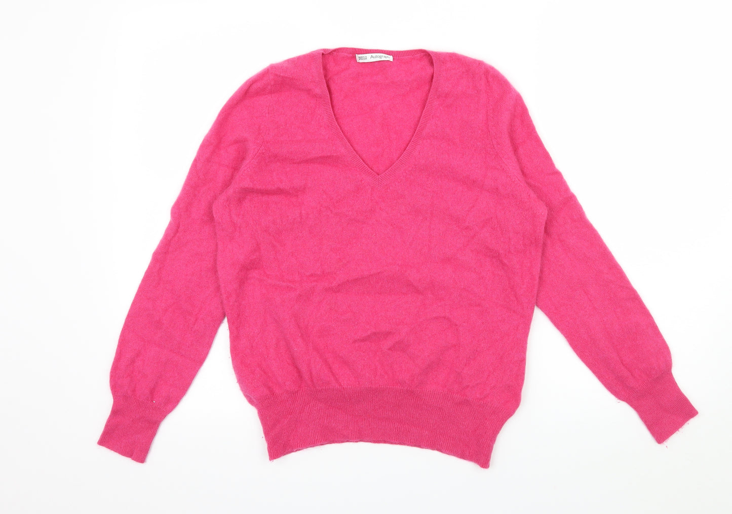 Marks and Spencer Womens Pink  Knit Pullover Jumper Size 14