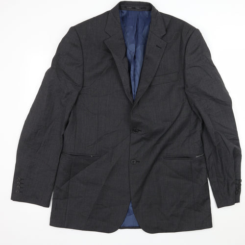 John Lewis Mens Grey   Jacket Suit Jacket Size L