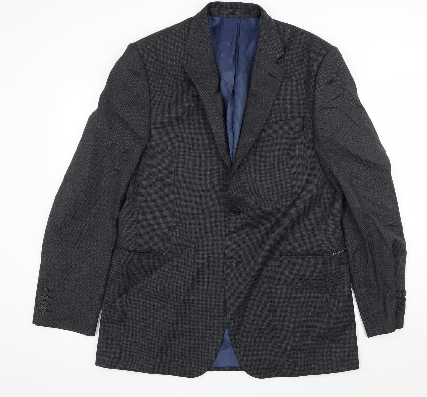 John Lewis Mens Grey   Jacket Suit Jacket Size L