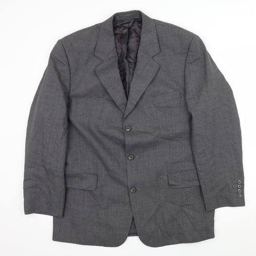 Odermark Mens Grey   Jacket Suit Jacket Size L