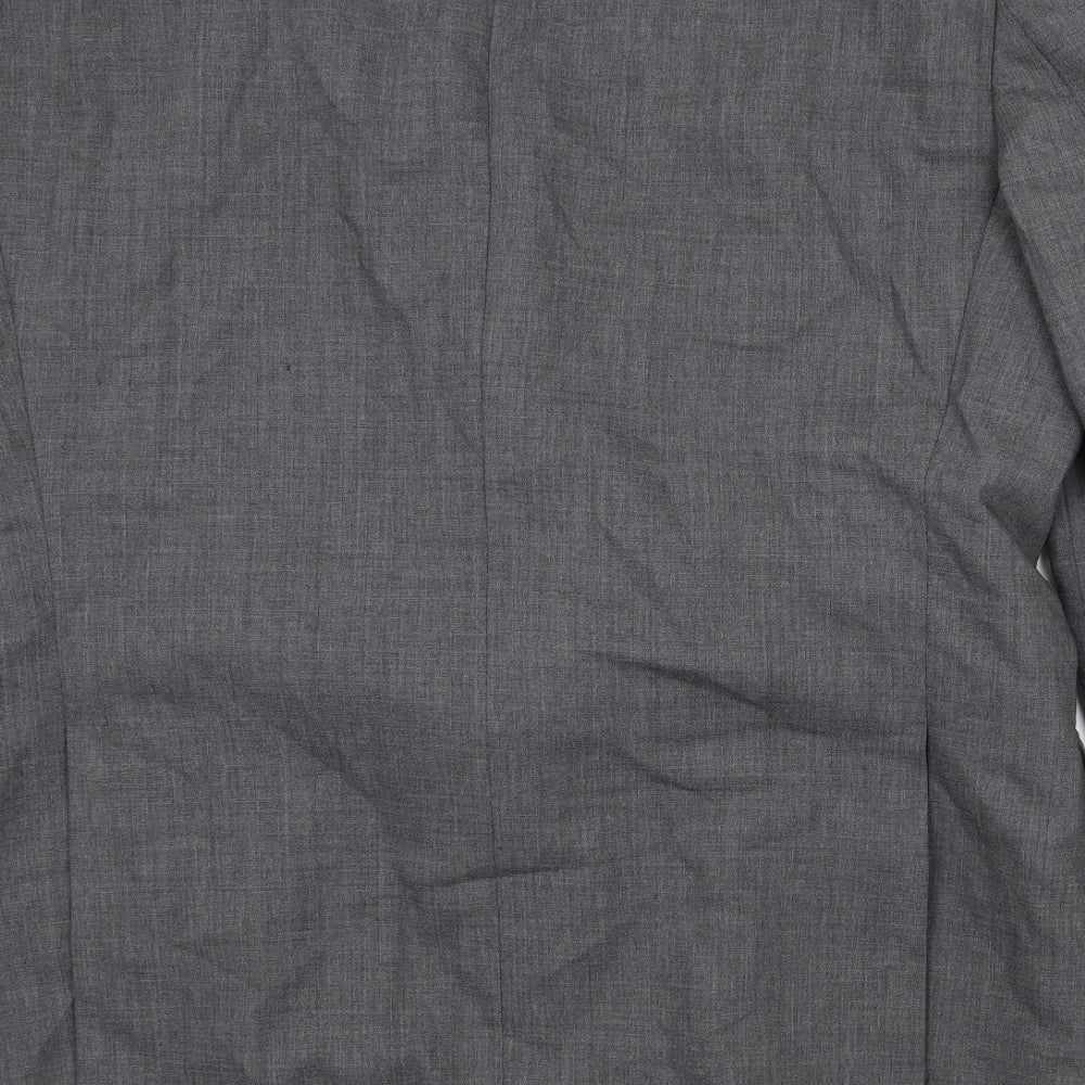 Odermark Mens Grey   Jacket Suit Jacket Size L