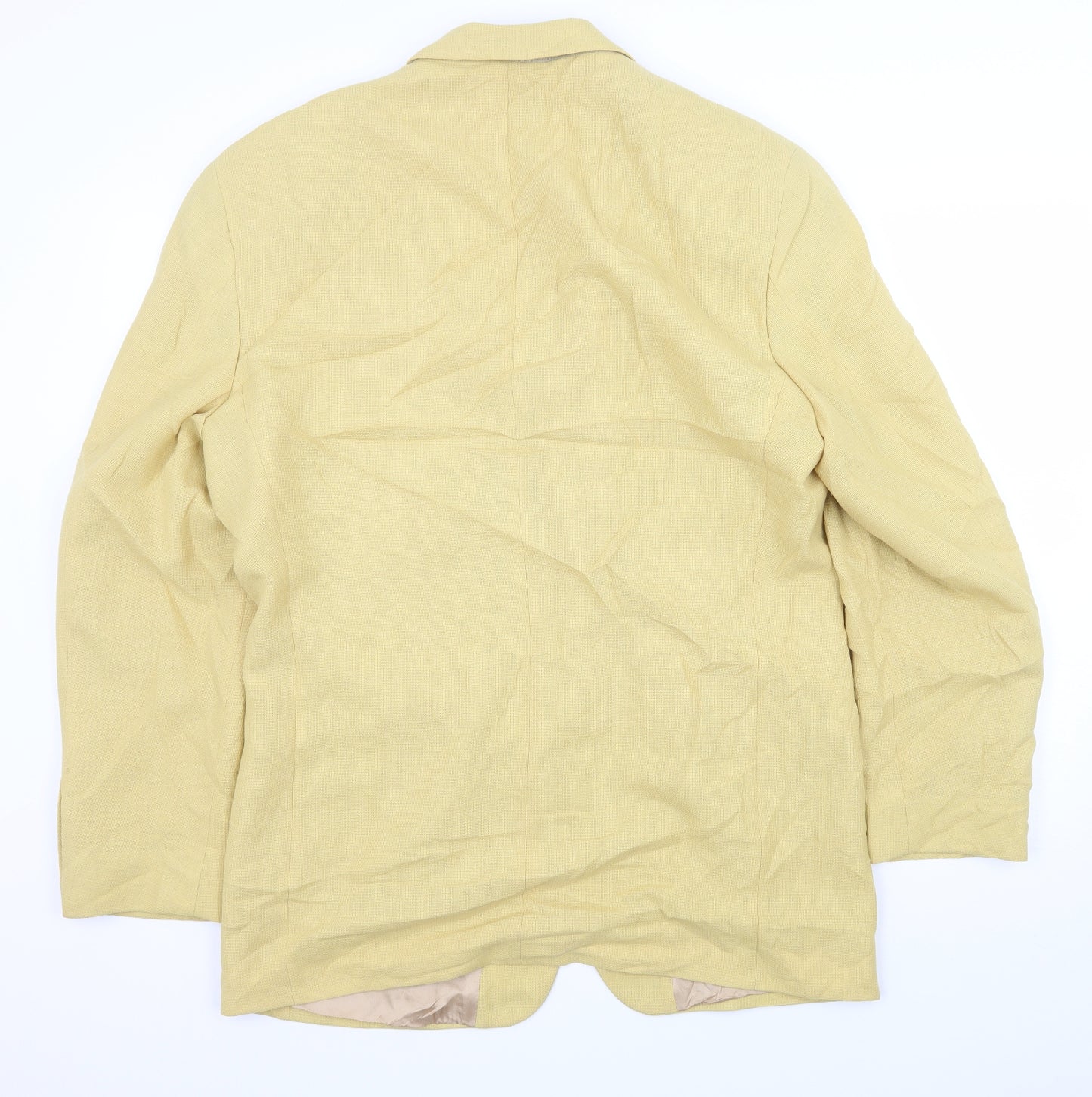 Marks and Spencer Mens Yellow   Jacket Blazer Size L