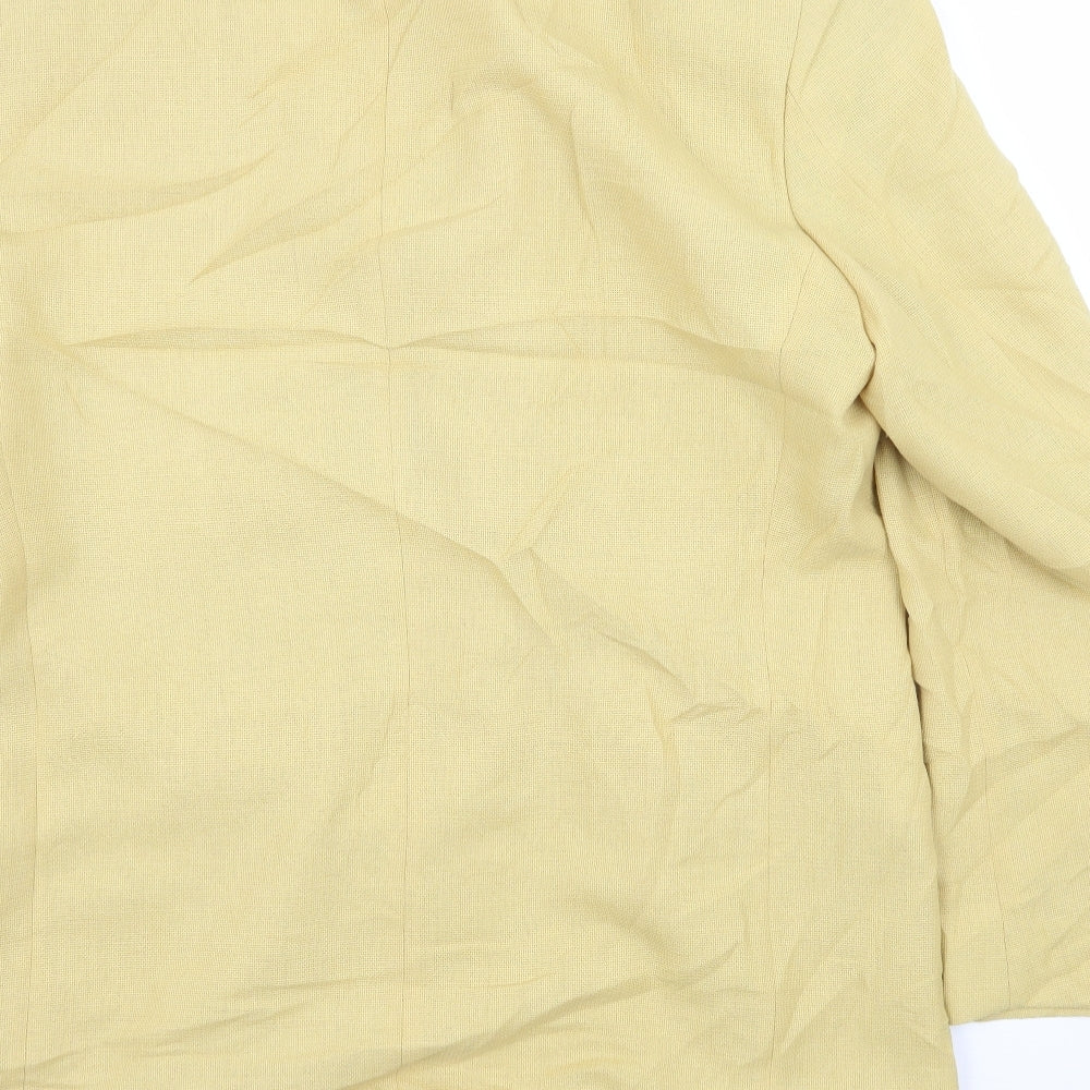 Marks and Spencer Mens Yellow   Jacket Blazer Size L
