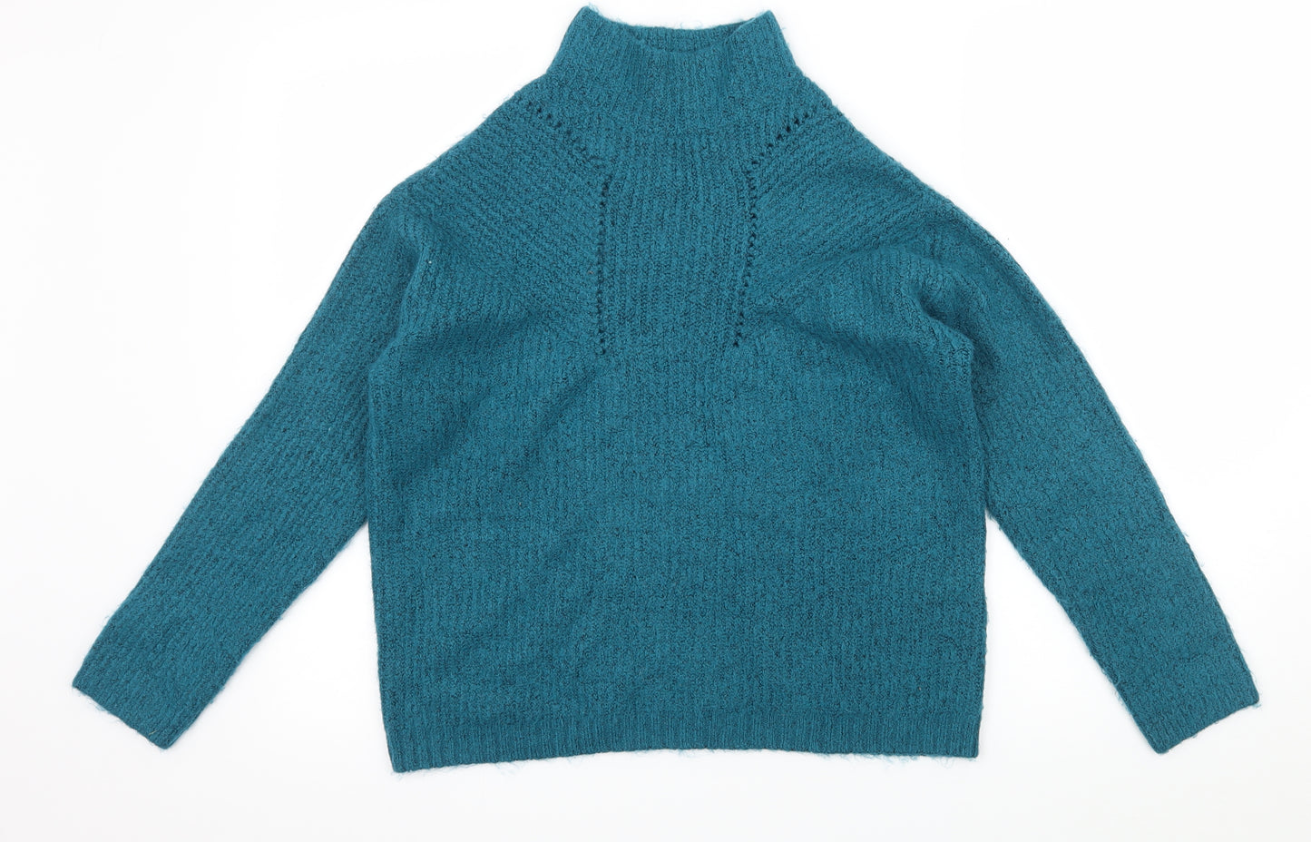 Matalan Womens Blue  Knit Pullover Jumper Size M