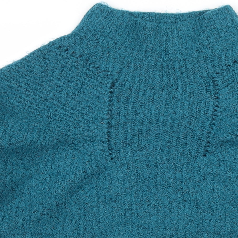 Matalan Womens Blue  Knit Pullover Jumper Size M