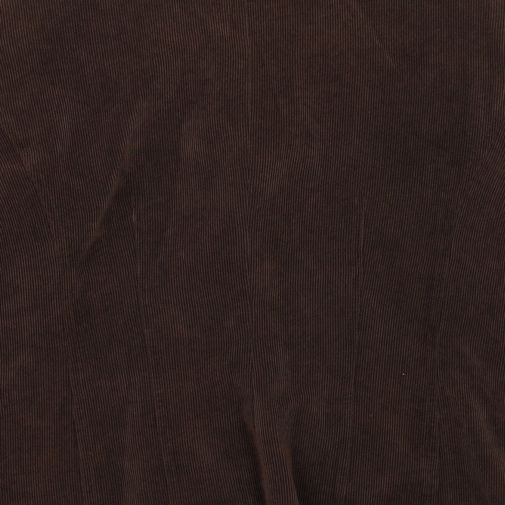 Bonmarché Womens Brown  Corduroy Jacket Blazer Size 18