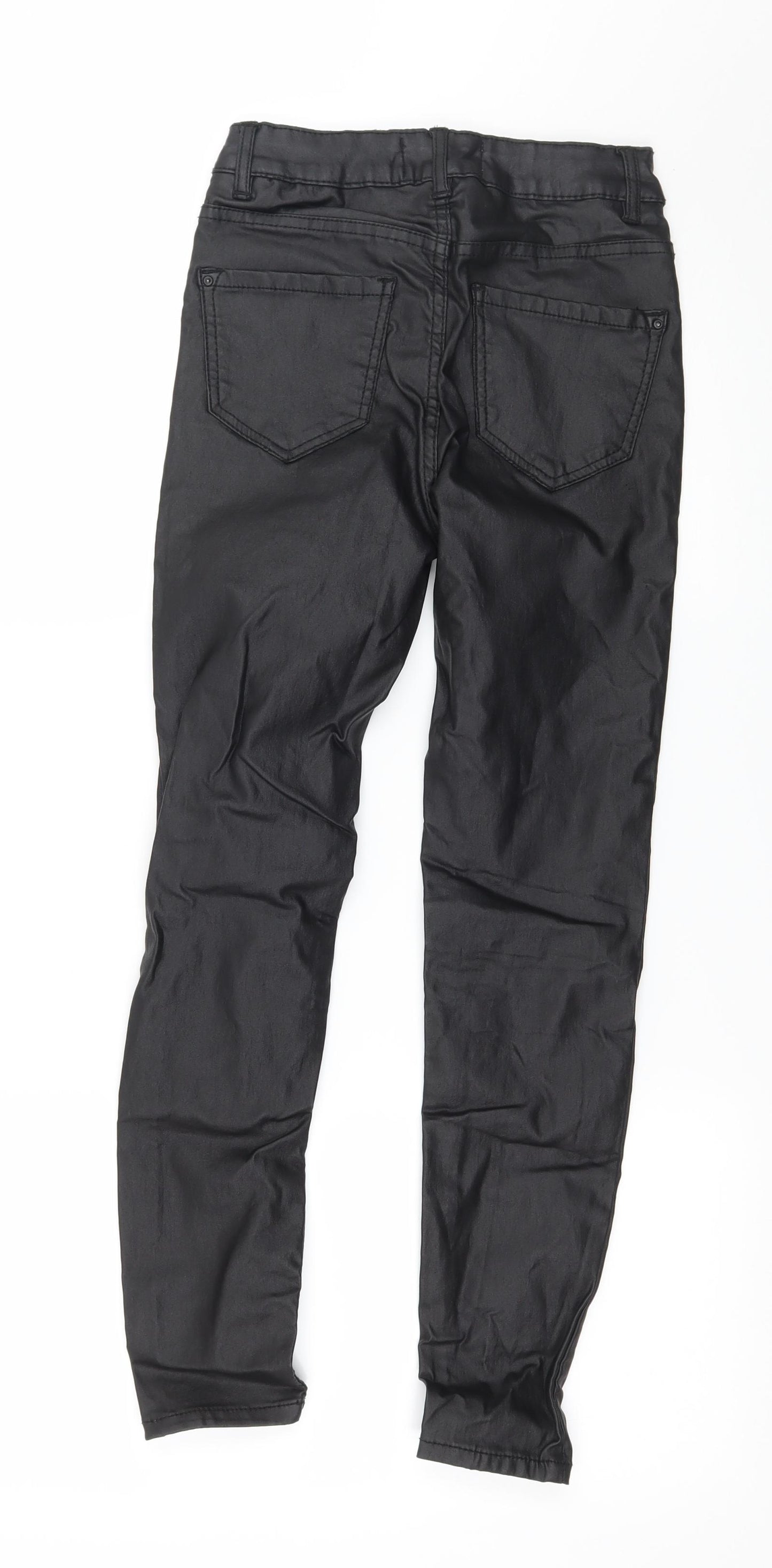 New Look Womens Black   Trousers  Size 8 L24 in