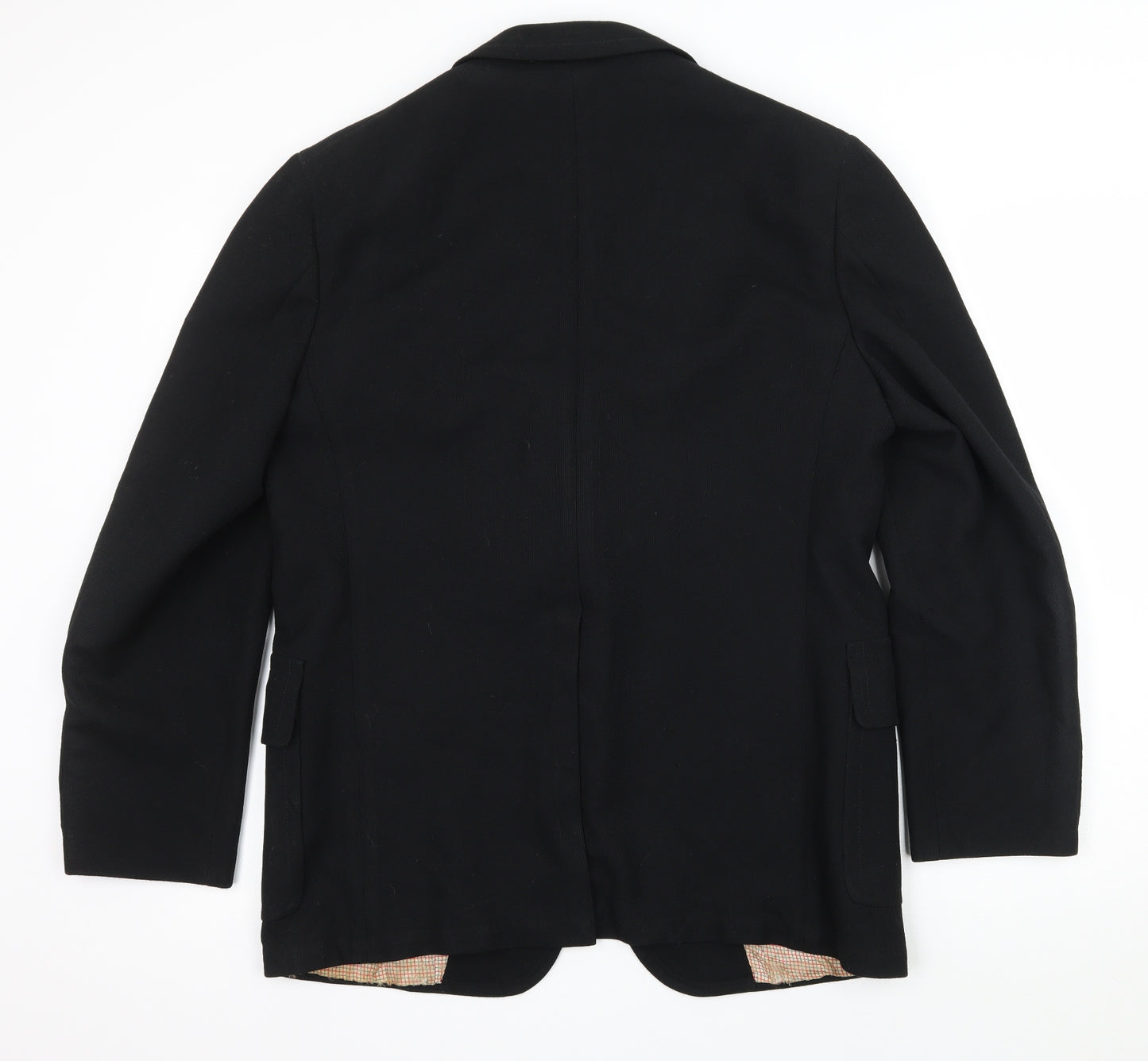 Reid St John Mens Black   Jacket Suit Size L