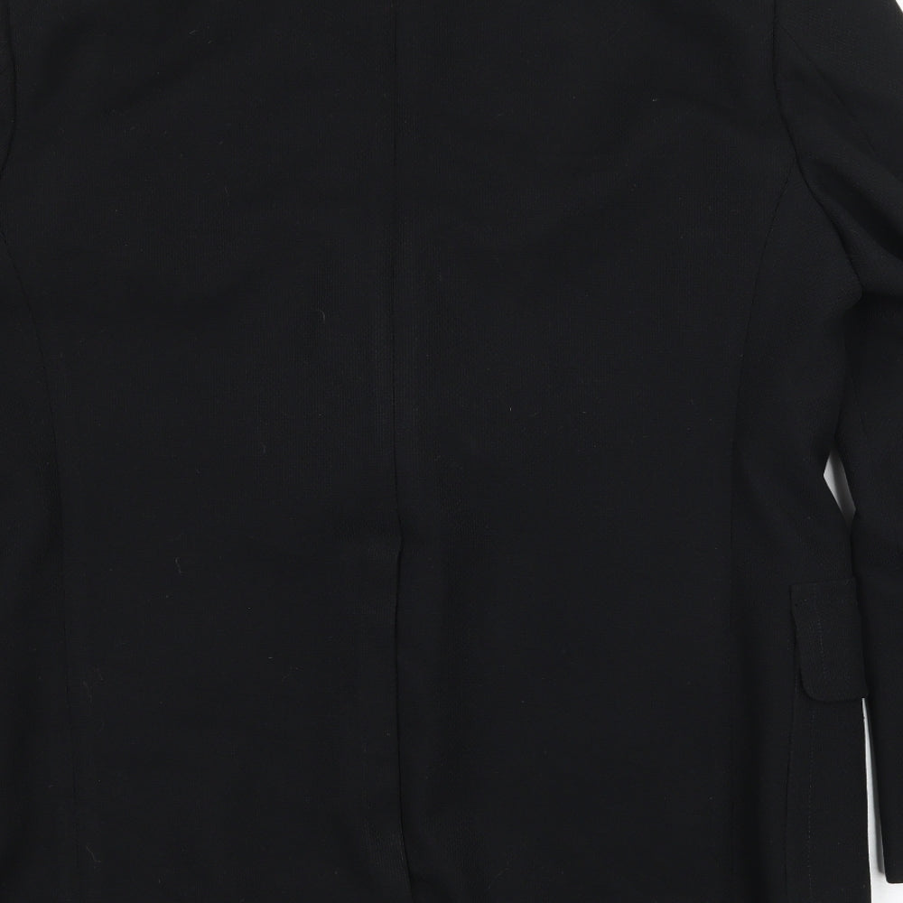 Reid St John Mens Black   Jacket Suit Size L