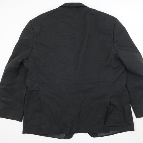Preworn Mens Grey   Jacket Suit Jacket Size 2XL