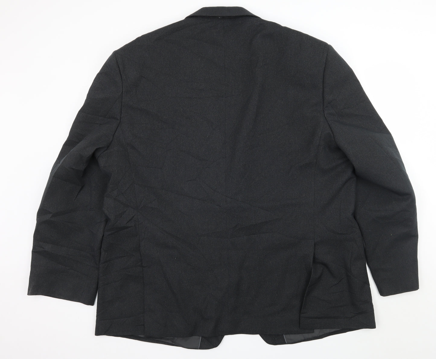 Preworn Mens Grey   Jacket Suit Jacket Size 2XL