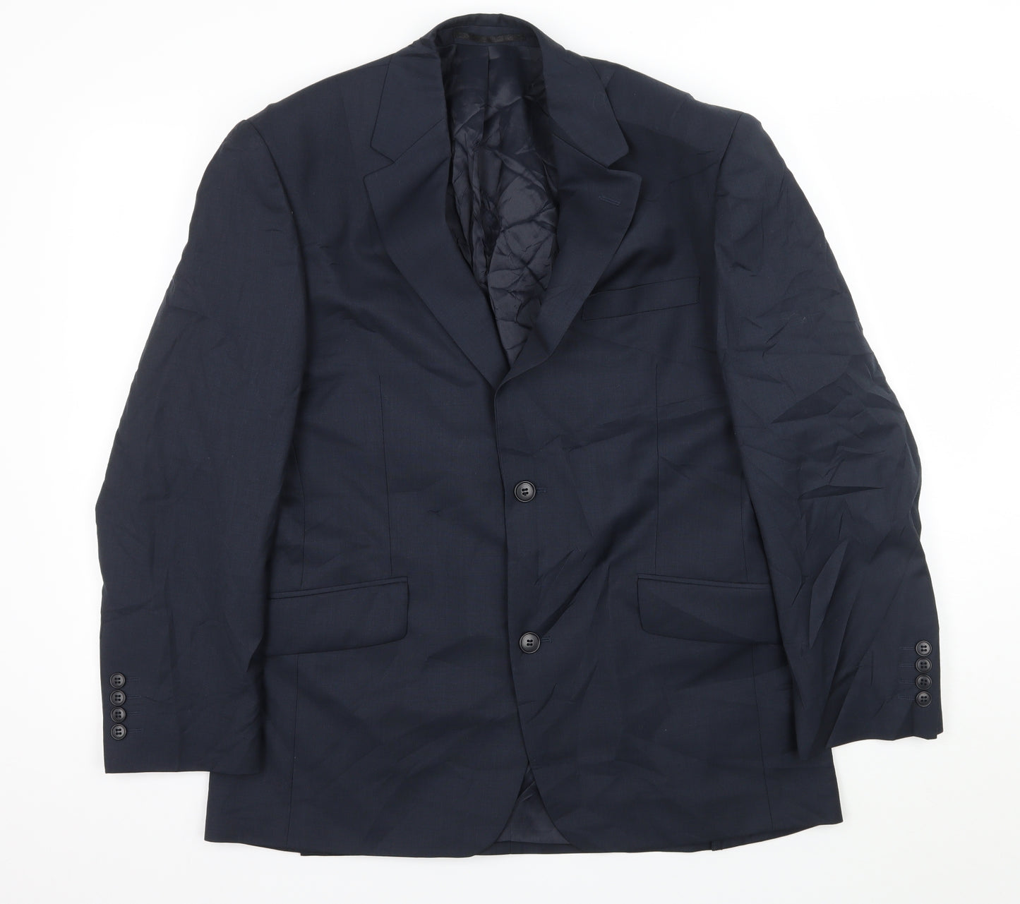 Brook Taverner Mens Blue   Jacket Suit Jacket Size L