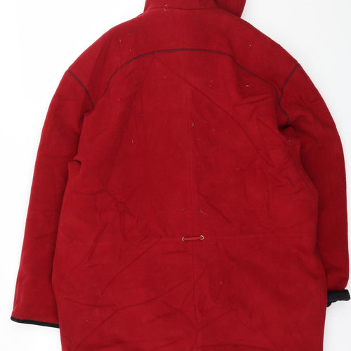 Frozen Garden Womens Red   Pea Coat Coat Size 10