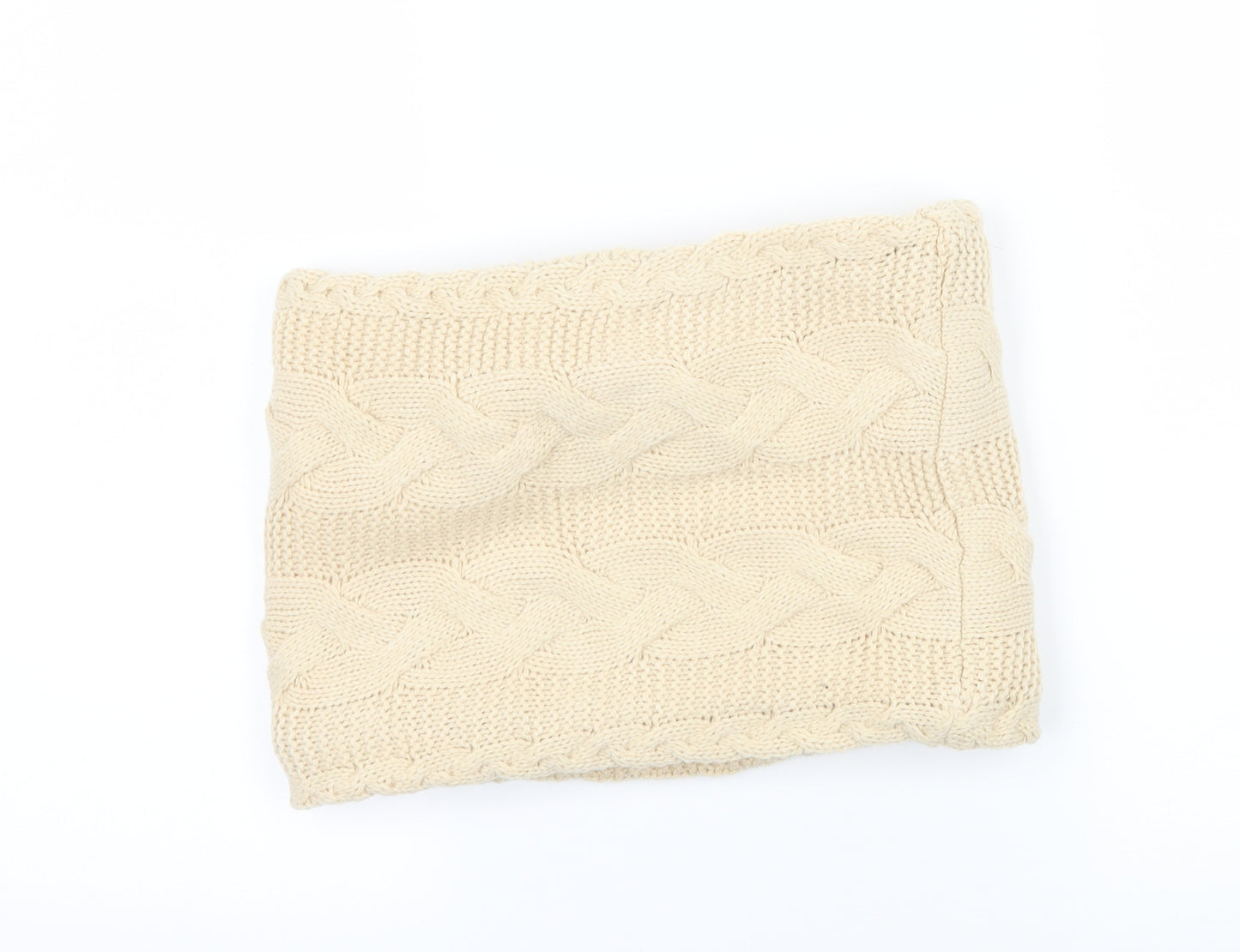 Preqworn Womens Ivory  Knit  Scarf   - Infinity Scarf