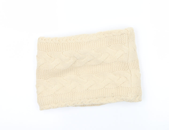 Preqworn Womens Ivory  Knit  Scarf   - Infinity Scarf