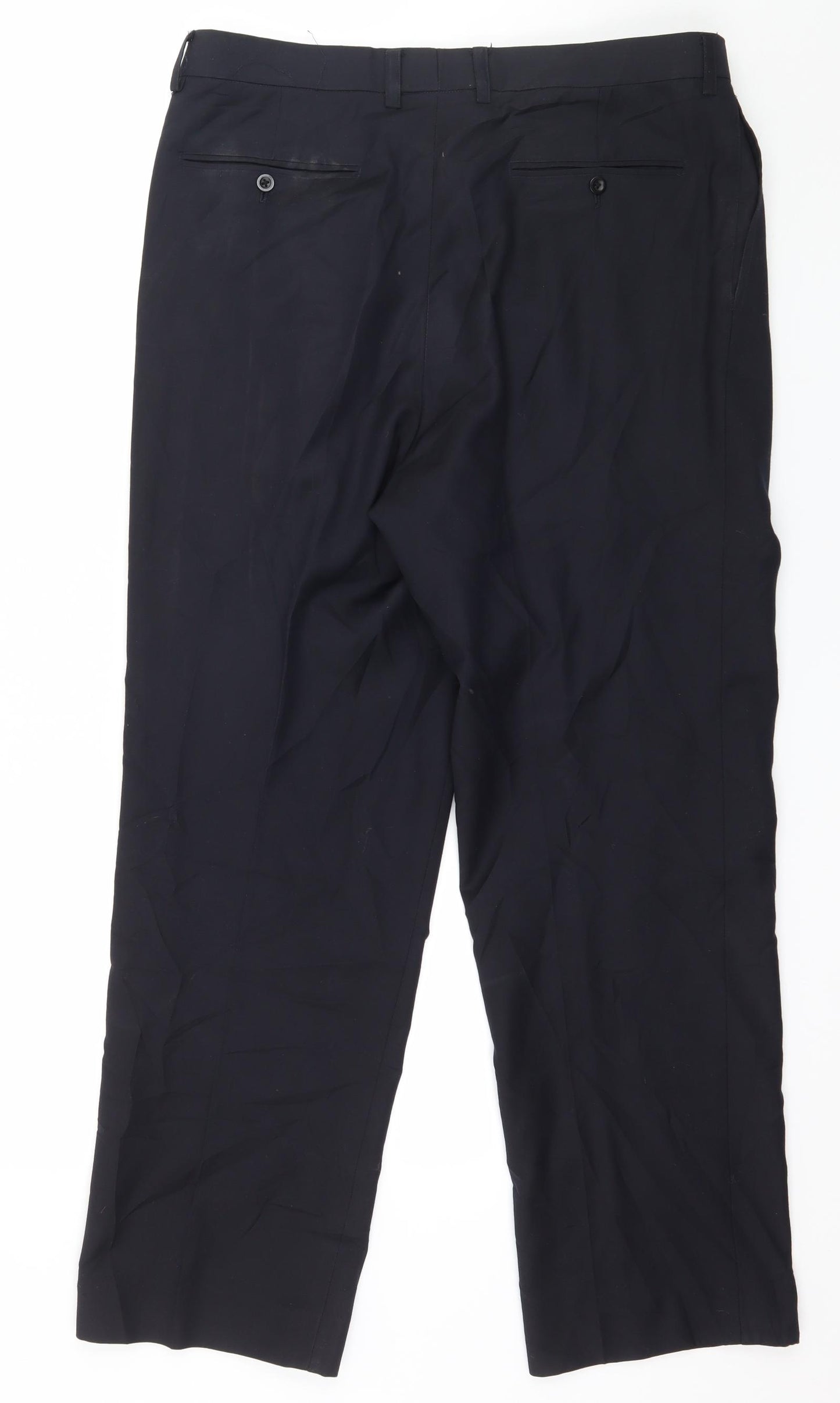 Wai Cheng Tailors Mens Blue   Trousers  Size 36 in L30 in