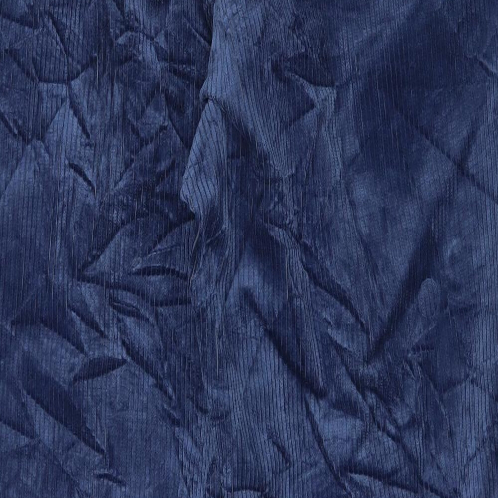 Preworn Mens Blue  Velvet Trousers  Size 40 in L30 in