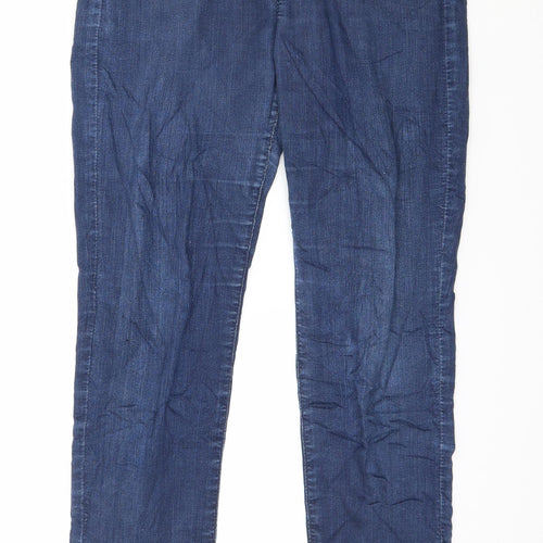 Marks and Spencer Womens Blue  Denim Skinny Jeans Size 8 L30 in
