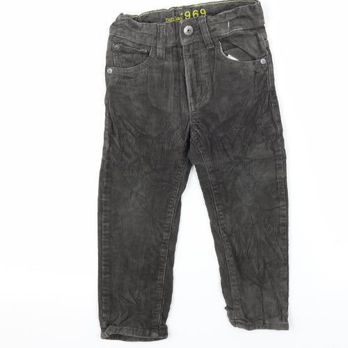 Gap Boys Grey  Corduroy Straight Jeans Size 2 Years