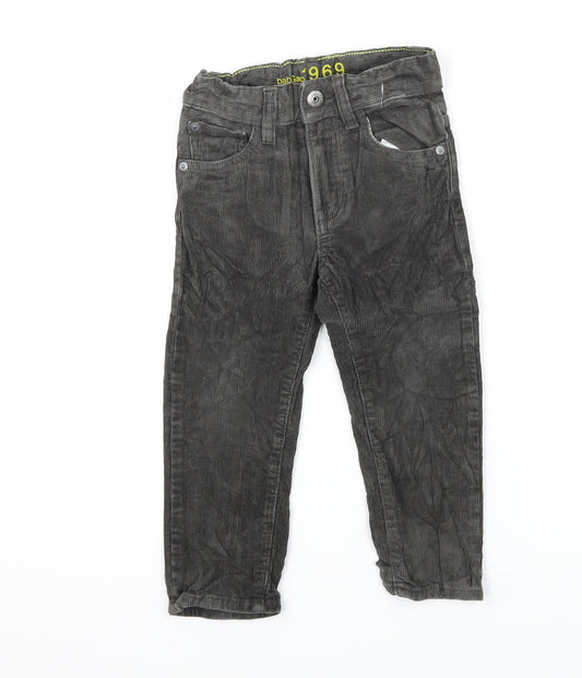 Gap Boys Grey  Corduroy Straight Jeans Size 2 Years