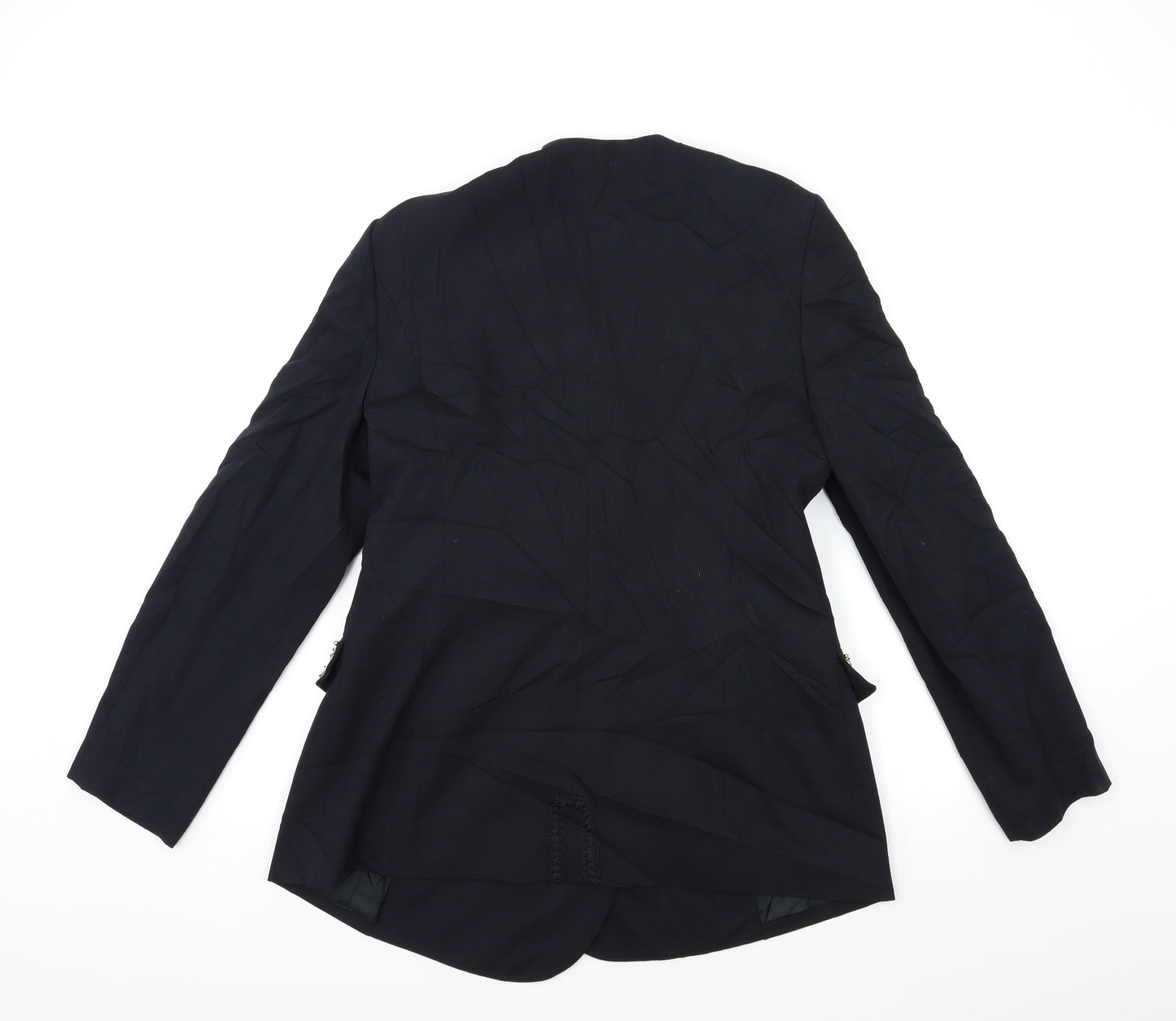 BLUSHE Womens Black   Jacket Blazer Size 12