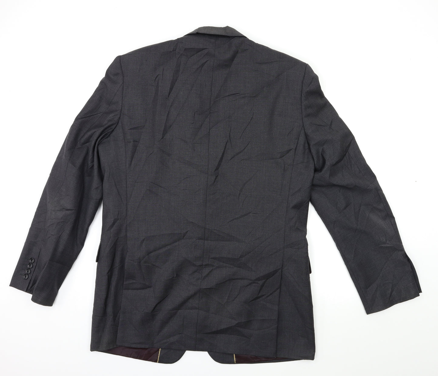 CHESTER Mens Grey   Jacket Suit Jacket Size 42