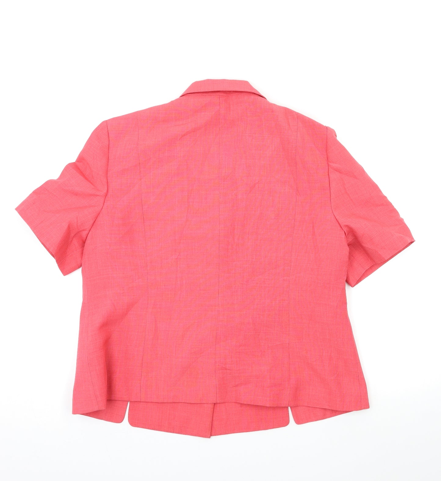 BHS Womens Pink   Overcoat Coat Size 20