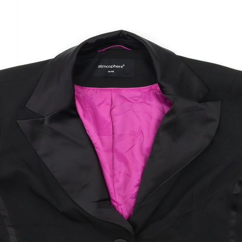 Atmosphere Womens Black   Jacket  Size 18