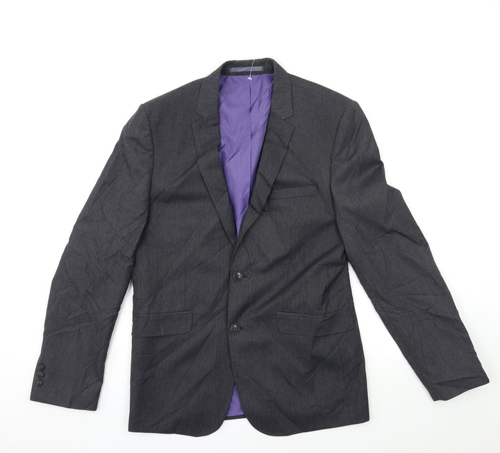 Marks and Spencer Mens Grey   Jacket Suit Jacket Size 38