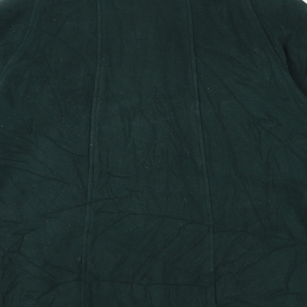 Classics Womens Green   Overcoat Coat Size 18