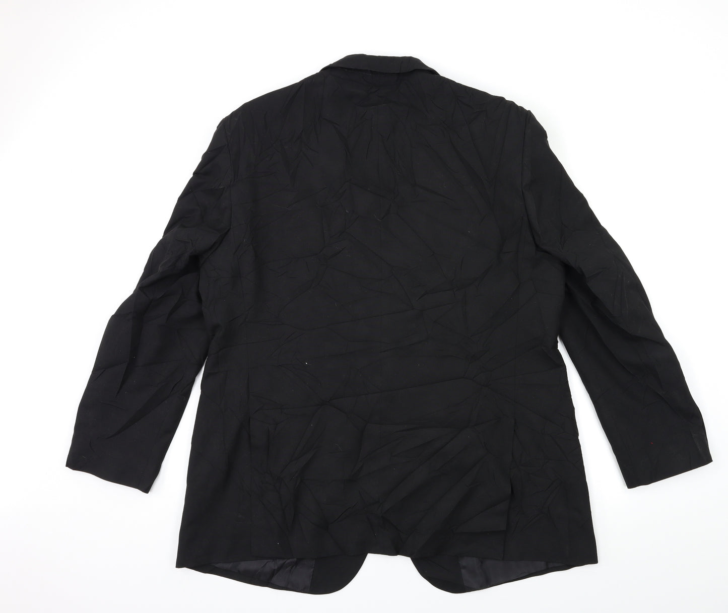 Marks and Spencer Mens Black   Jacket Suit Jacket Size 46