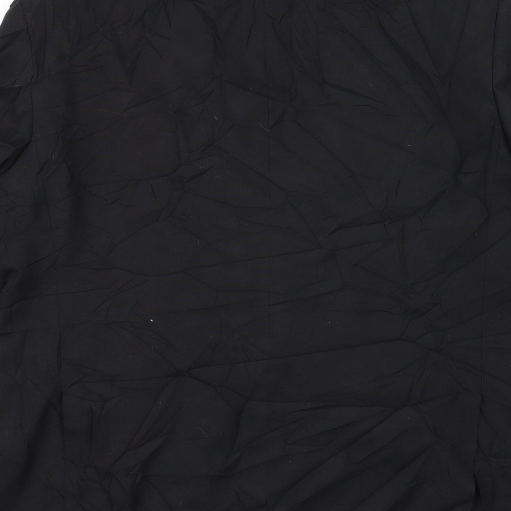 Marks and Spencer Mens Black   Jacket Suit Jacket Size 46