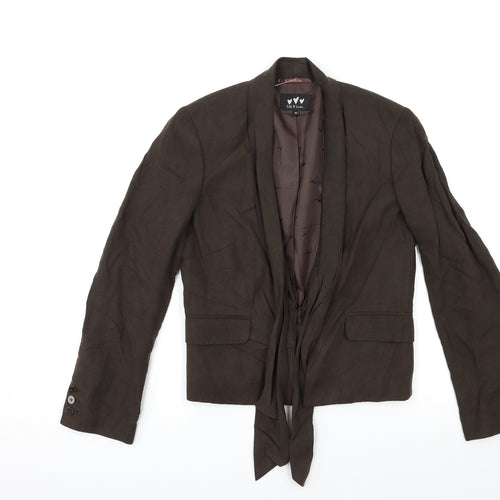 Per Una Womens Brown   Jacket Blazer Size 10
