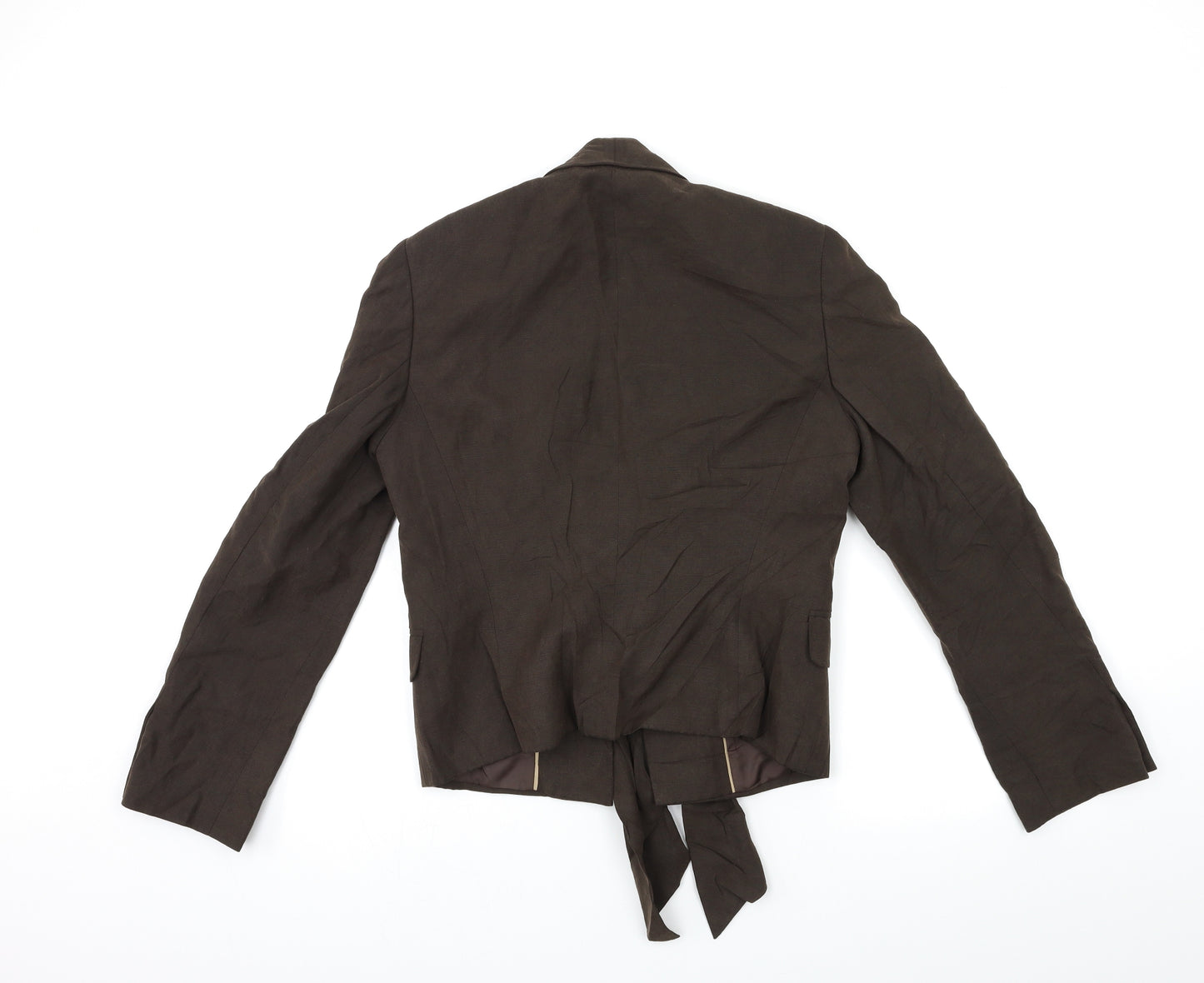 Per Una Womens Brown   Jacket Blazer Size 10