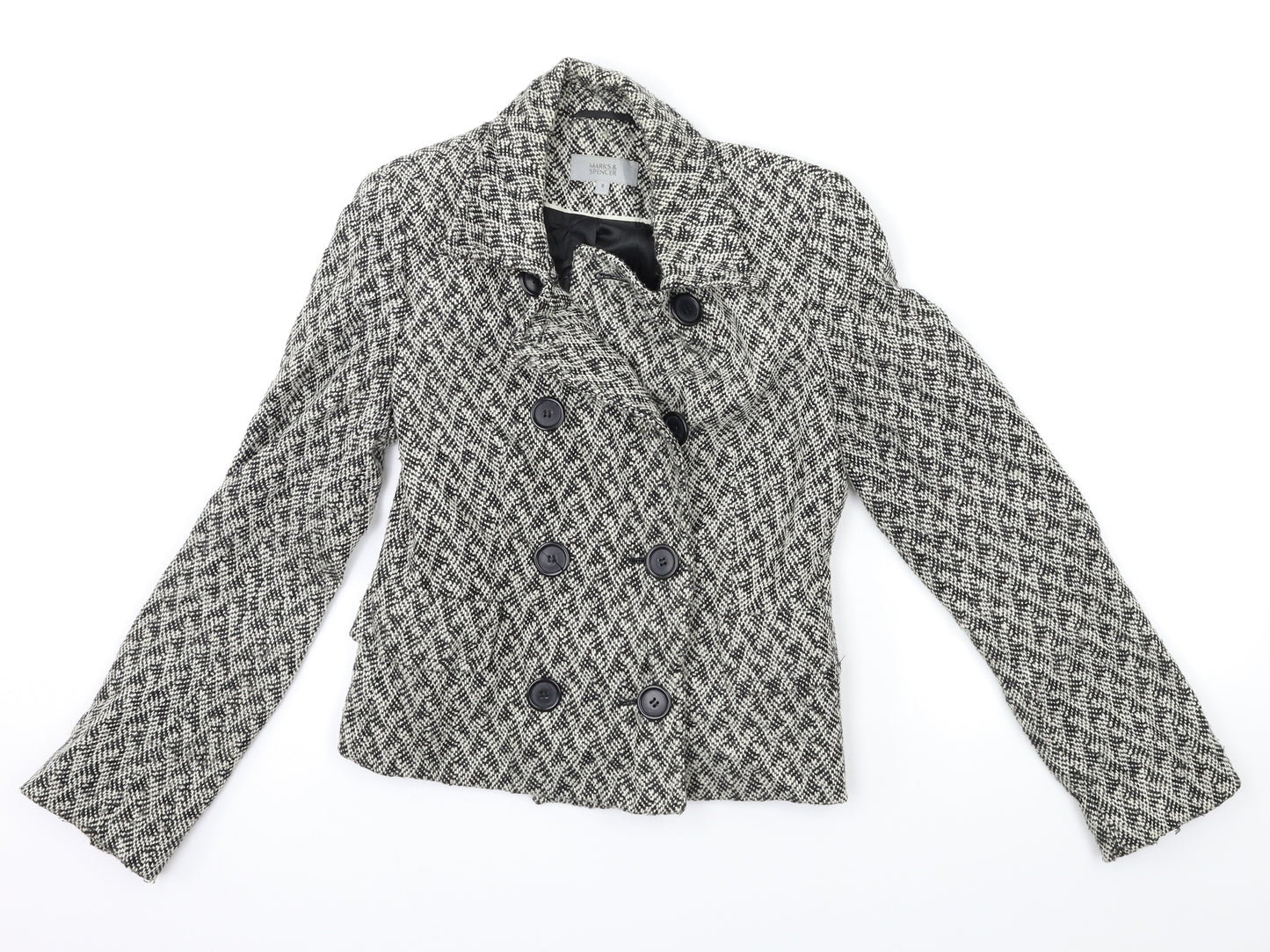Marks and Spencer Womens Black   Jacket  Size 8