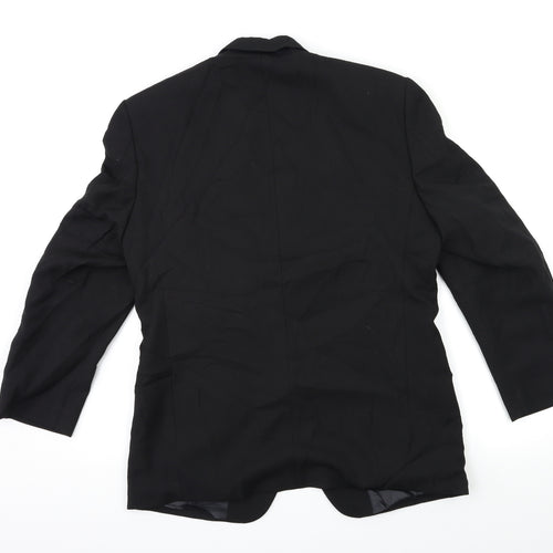Daniel Grahame Mens Black   Jacket Suit Jacket Size 38
