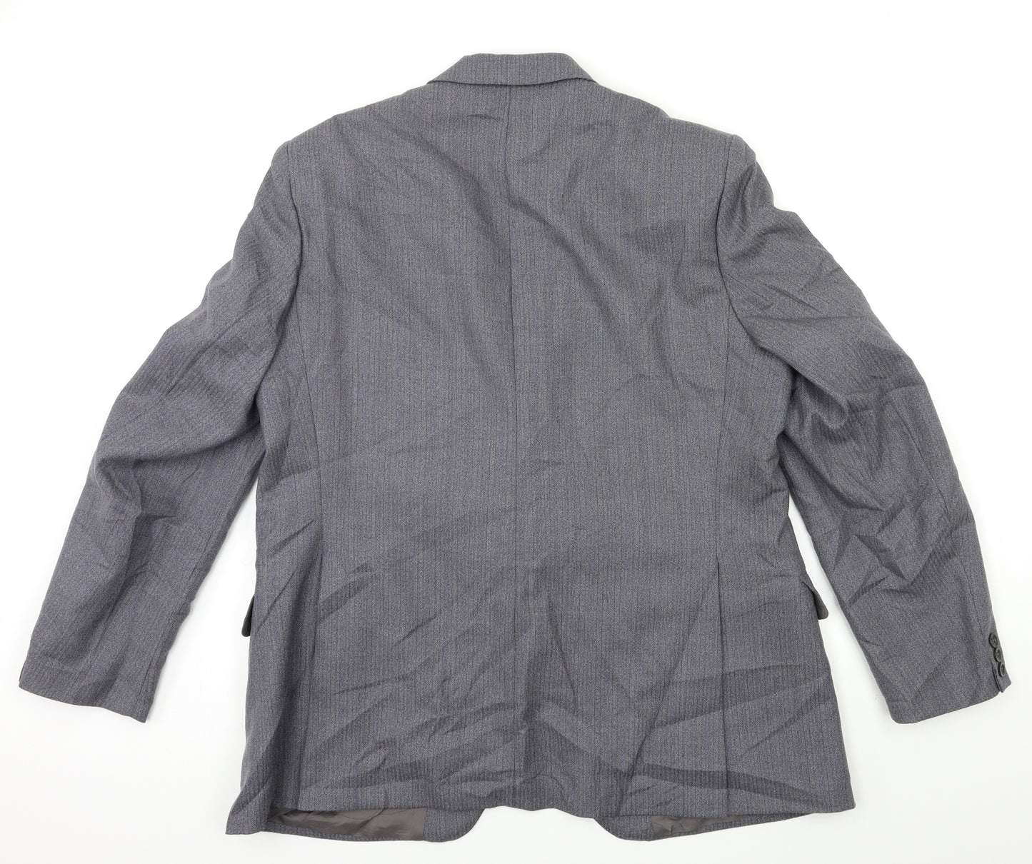 Preworn Mens Blue   Jacket Suit Jacket Size 42