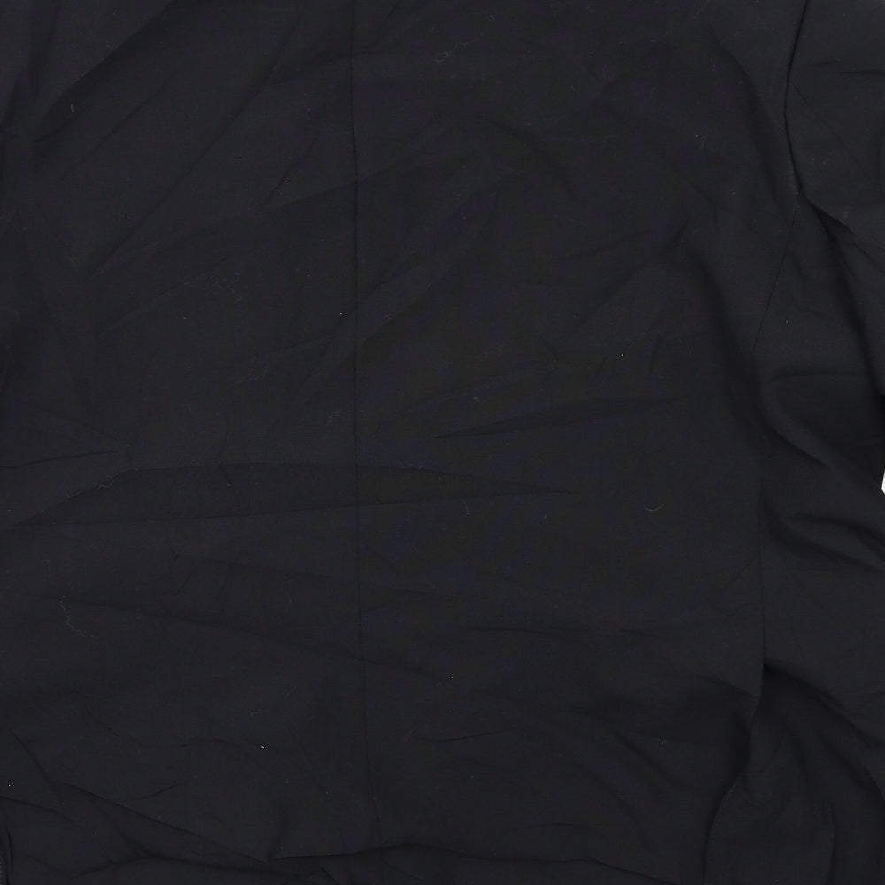 MR HARVY Mens Black   Jacket Suit Jacket Size 38
