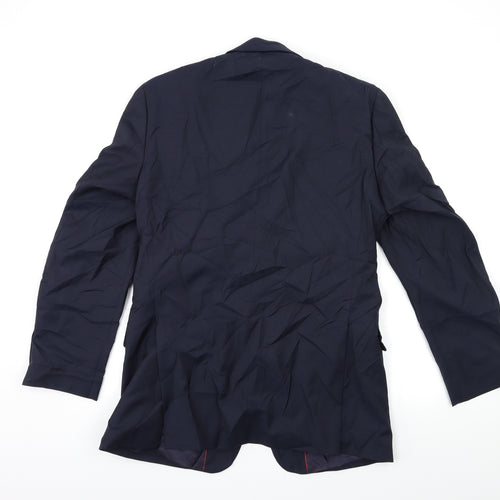 Linea Mens Blue   Jacket Suit Jacket Size 40