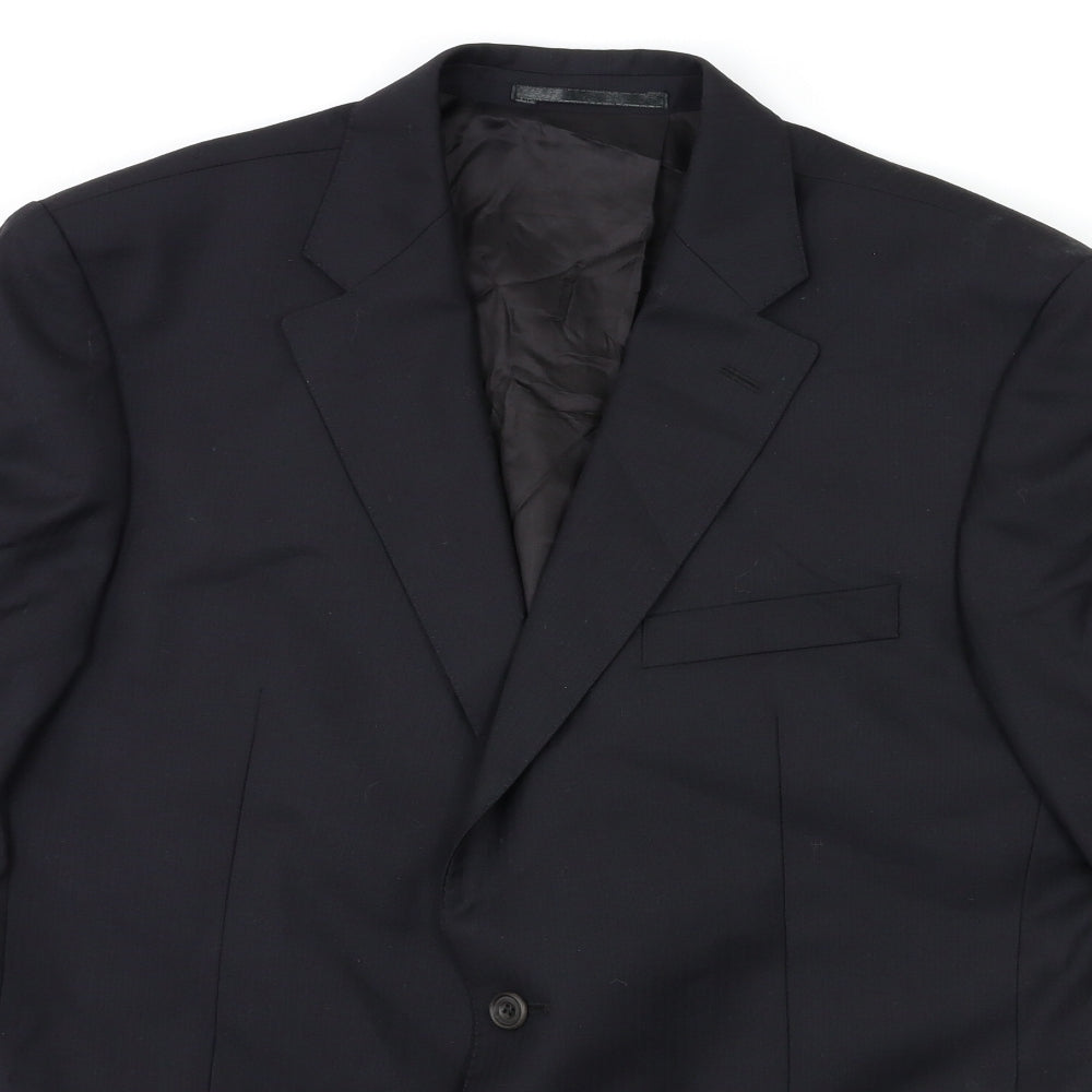 harvey nichols Mens Black   Jacket Suit Jacket Size 42