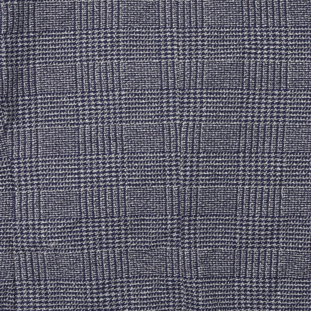 Jacamo Mens Blue Check  Jacket Suit Jacket Size 52